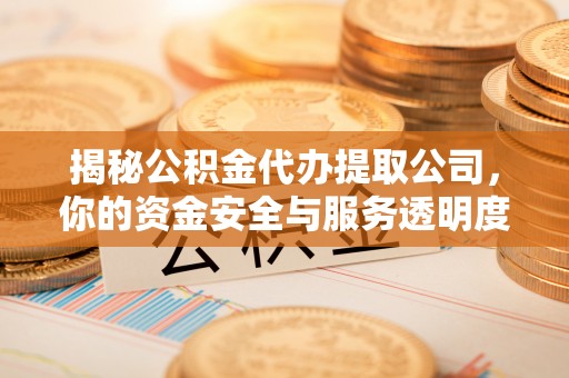 涟水揭秘公积金代办提取公司，你的资金安全与服务透明度指南